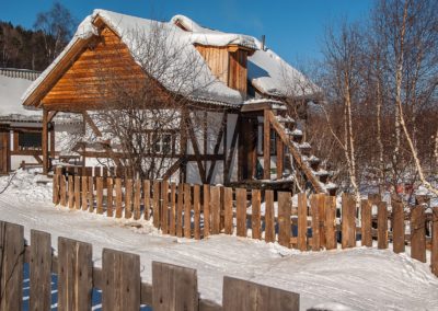irkutsk, lake baikal, chalet